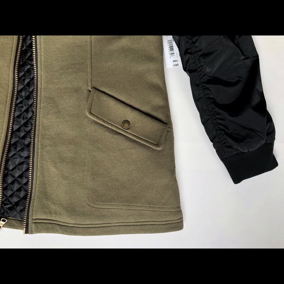 SALE🎉NWT Olive Green & Black Jacket - Picture 6 of 8